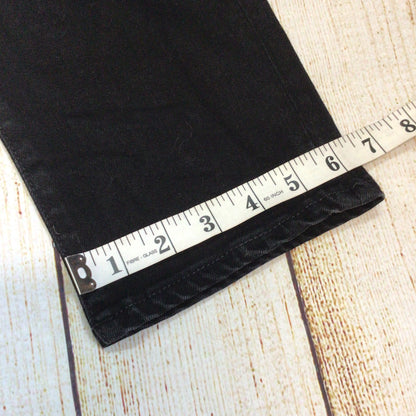 Slvrlake Lou Lou Black Cotton Blend Jeans Size 31