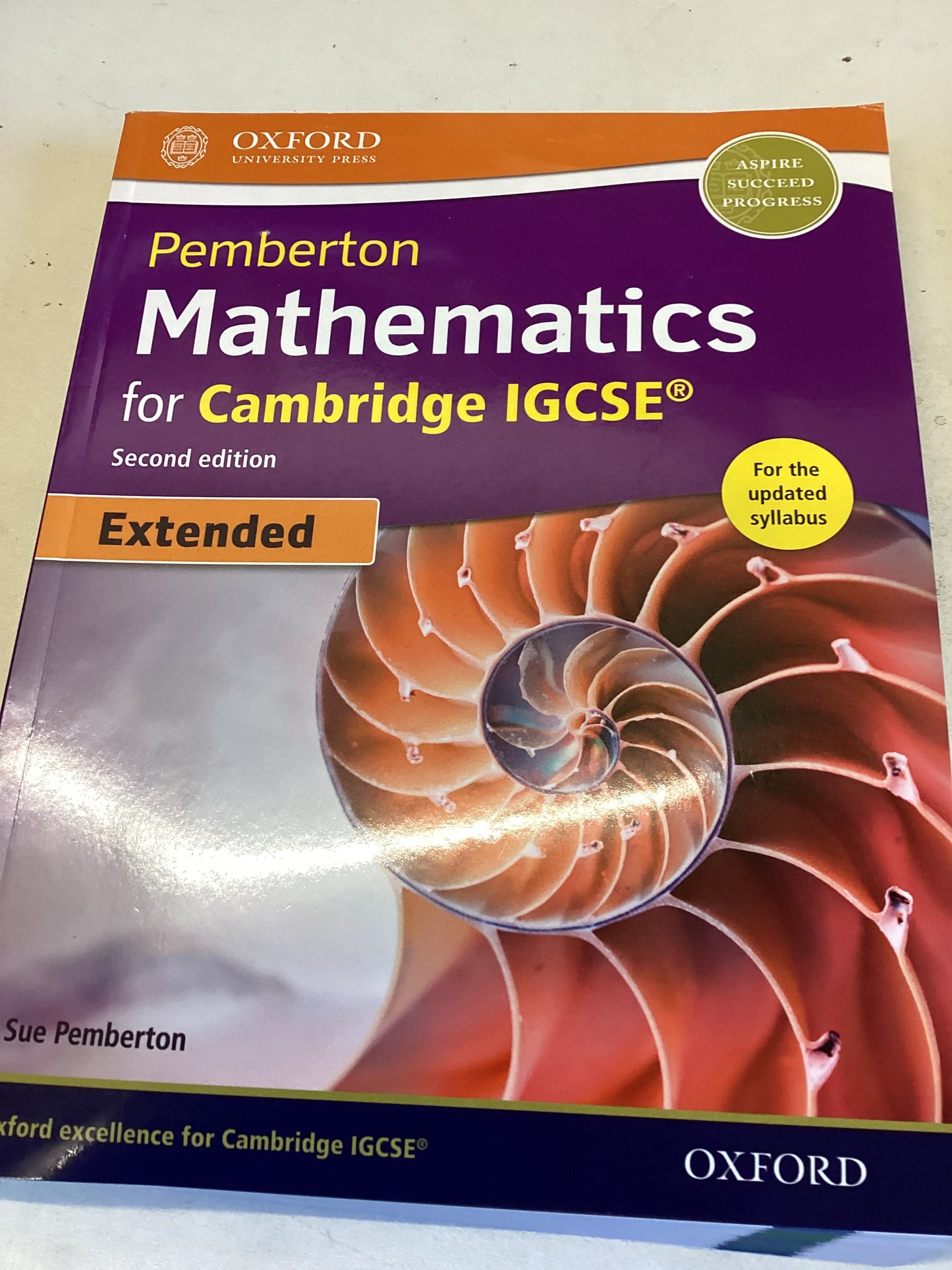 Pemberton Mathematics for Cambridge IGCSE Second Edition Extended  For The Updated Syllabus