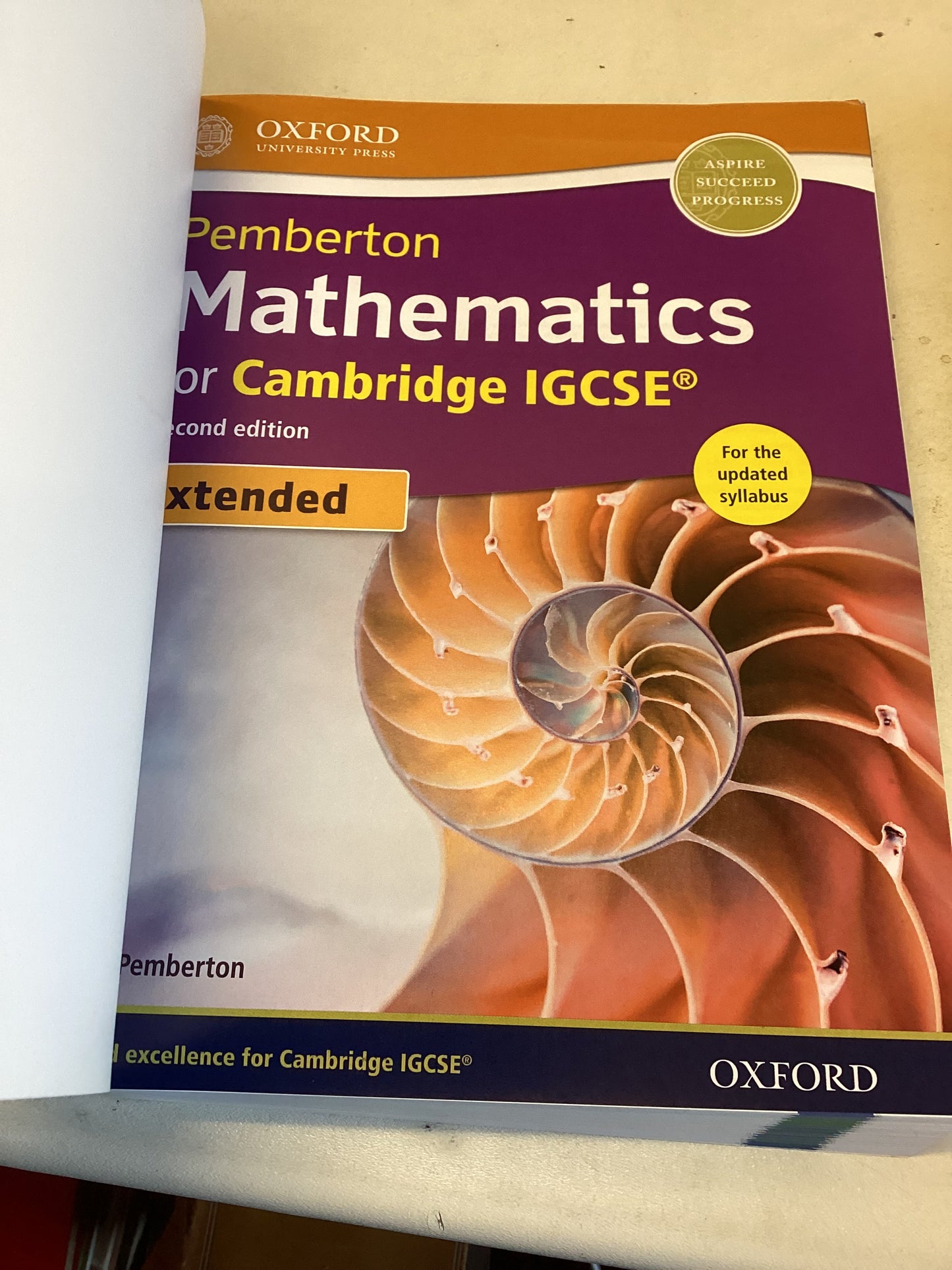 Pemberton Mathematics for Cambridge IGCSE Second Edition Extended  For The Updated Syllabus