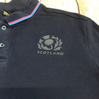 Macron Scotland Rugby Polo Shirt Size XL (184-189cm)