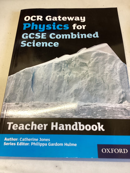 OCR Gateway Physics For GCSE Combined Science Teacher Handbook