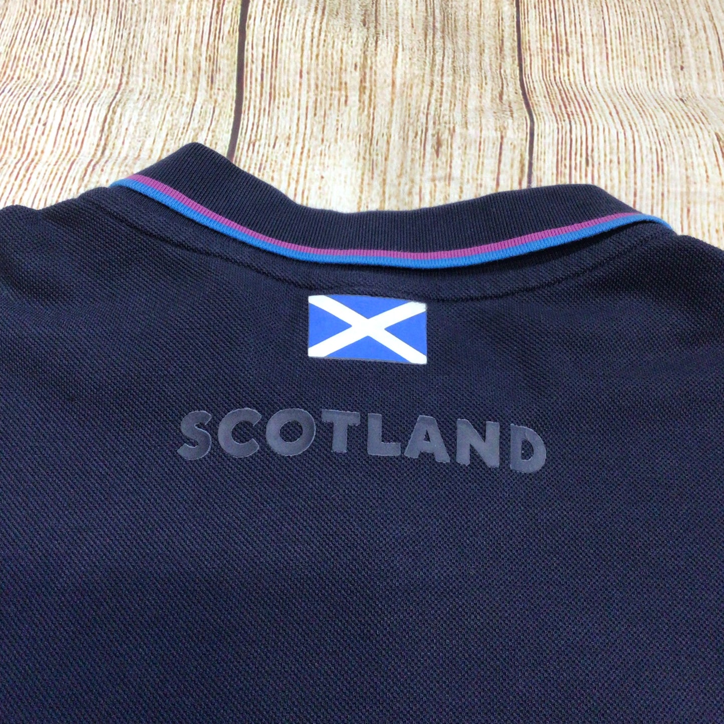 Macron Scotland Rugby Polo Shirt Size XL (184-189cm)