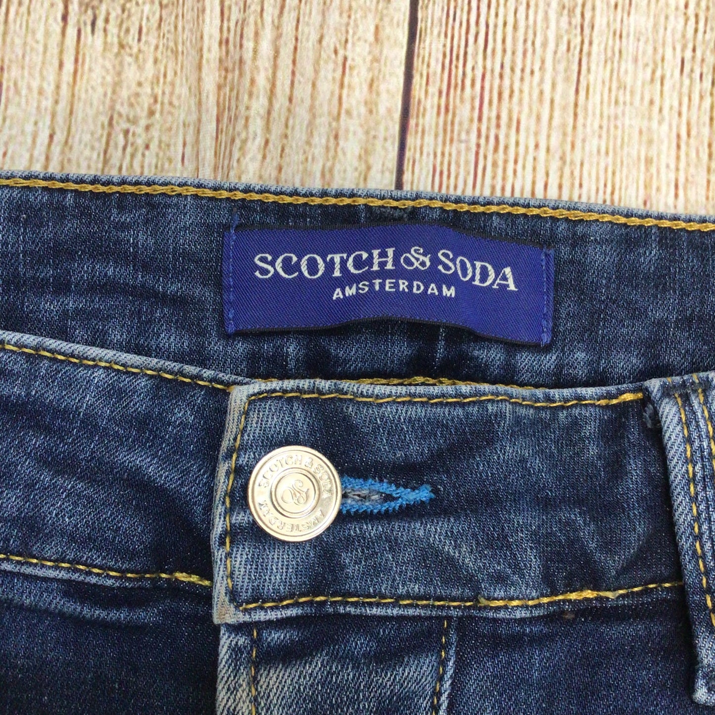 Scotch & Soda Ralston Blue Denim Jeans Size 34/32