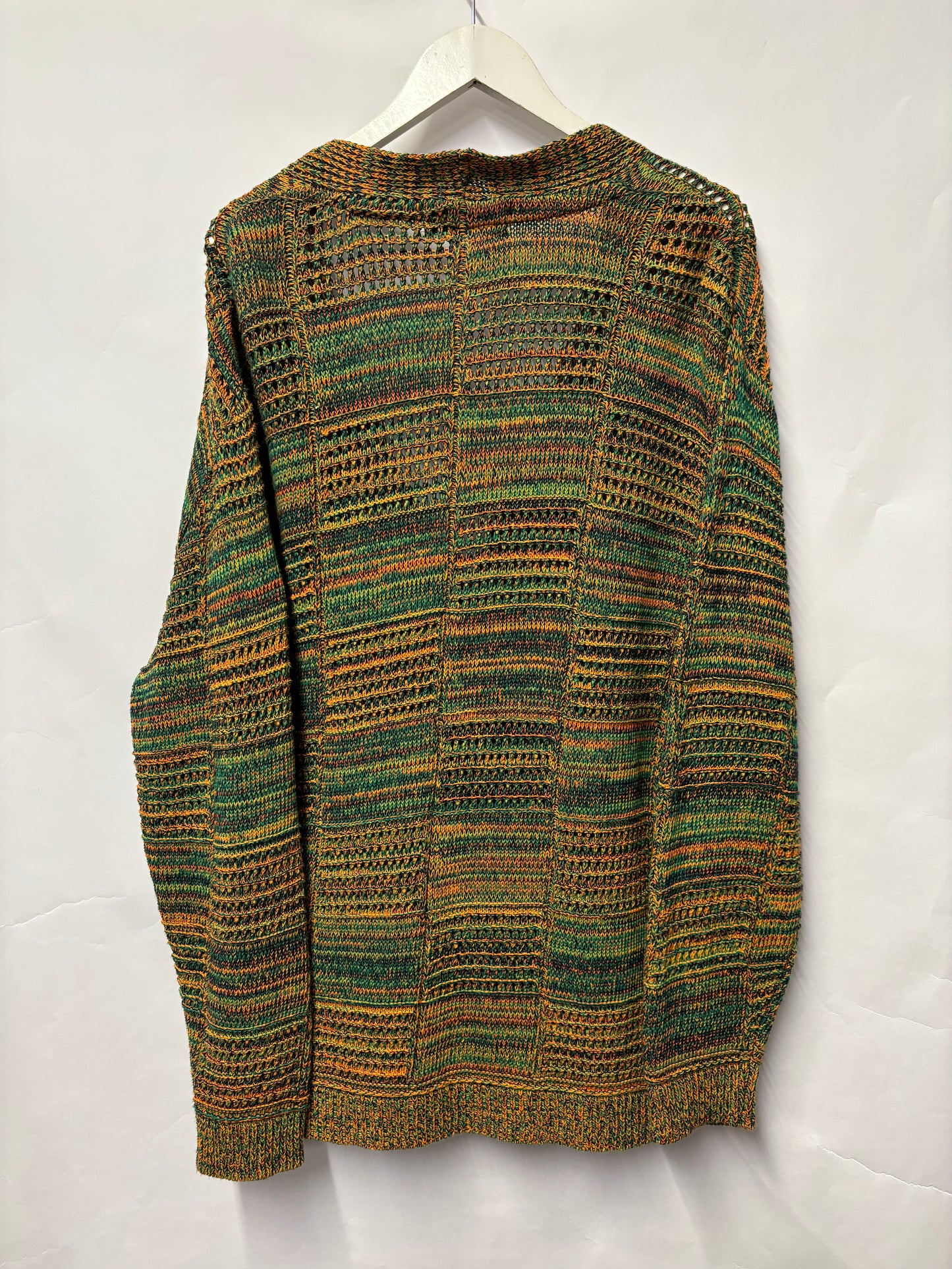 BHM Knitwear Autumnal Colours Cardigan XL