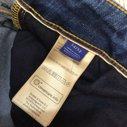 Scotch & Soda Ralston Blue Denim Jeans Size 34/32