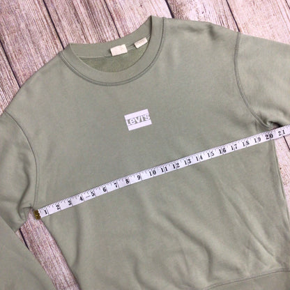 Levi's Mint Green 100% Cotton Sweatshirt Size XS