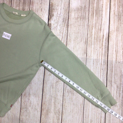 Levi's Mint Green 100% Cotton Sweatshirt Size XS