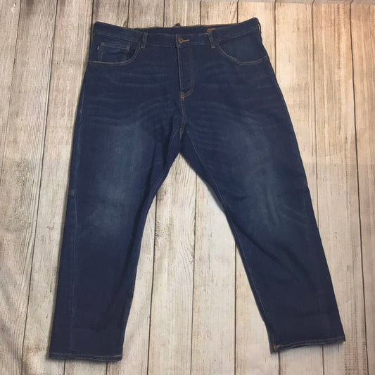 Armani 3atments Dark Blue Cotton Blend Jeans Size W36