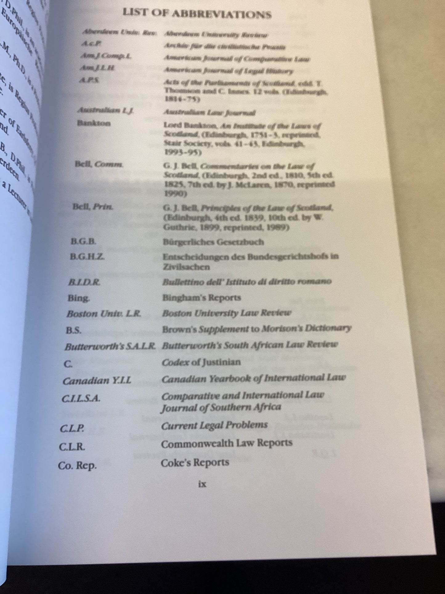 The Civil Law Tradition In Scotland by Various Authors Edited By Robin Evans-Jones no 2