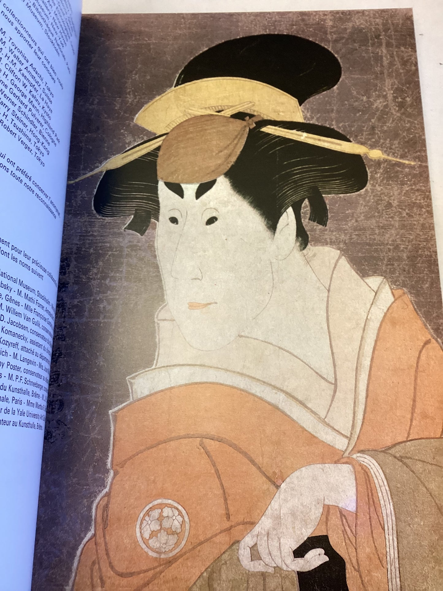 Sharaku Portraits D'Acteurs 1794-1795 French