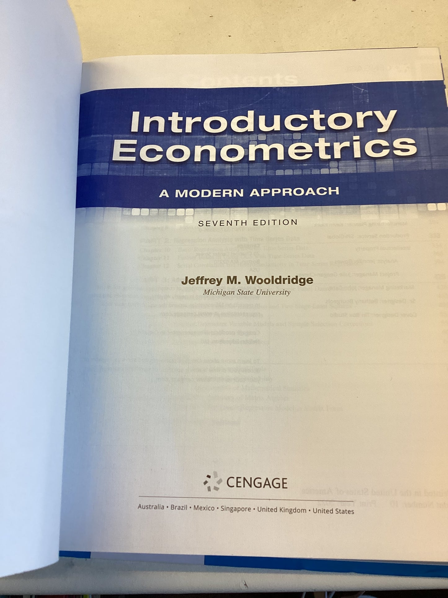 Introductory Econometrics A Modern Approach 7e