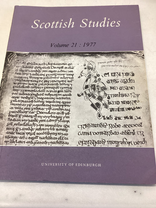 Scottish Studies Volume 21 1977