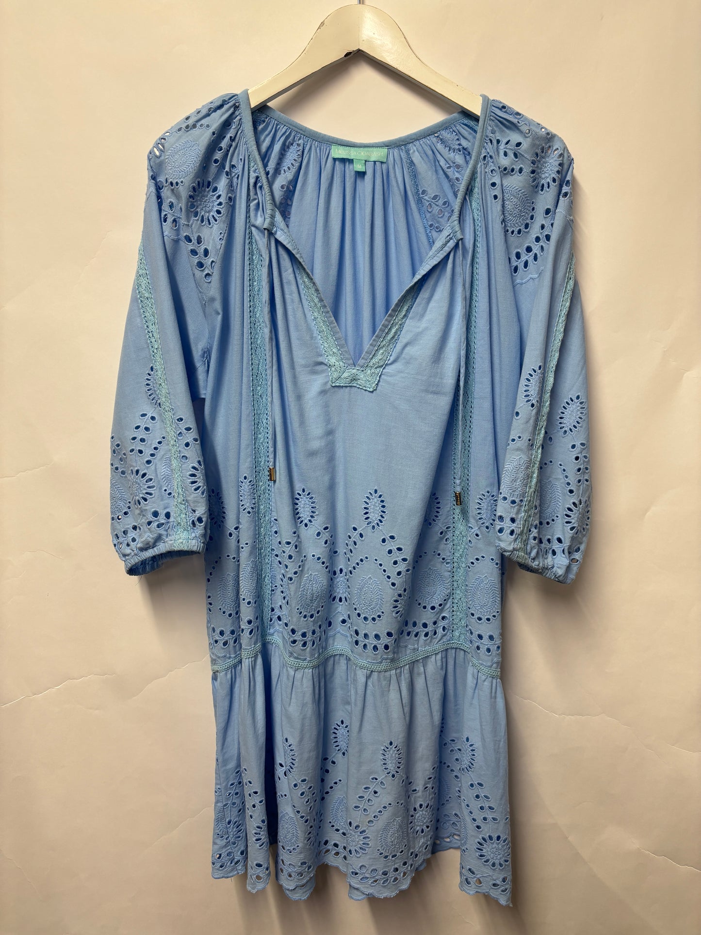 Melissa Odabash Light Blue Beach Dress Medium