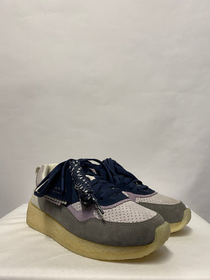 Limited Edition Clarks x Kith Suede Purple Low Top Lockhill Trainers 5