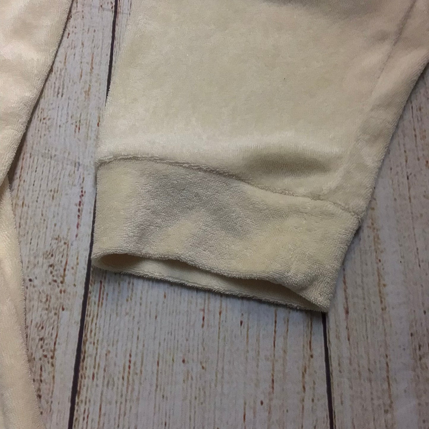 Damson Madder Cream 1/4 Zip Towel Jumper Size M