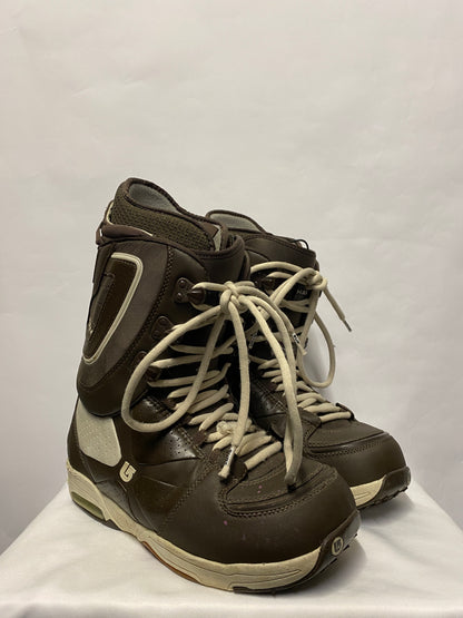 Burton Hail Brown Snowboard Boots 10