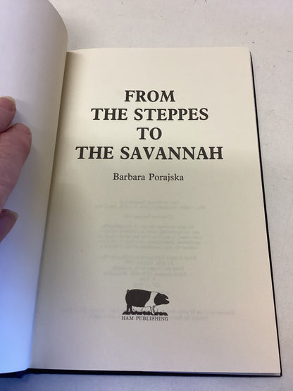 From The Steppes To The Savannah Barbara Porajska