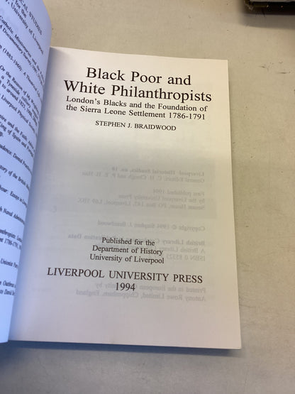 Black Poor and White Philanthropists Stephen J Braidwood