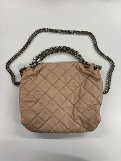 Stella McCartney Dusty Pink Faux Leather Quilted Beckett Shoulder Bag