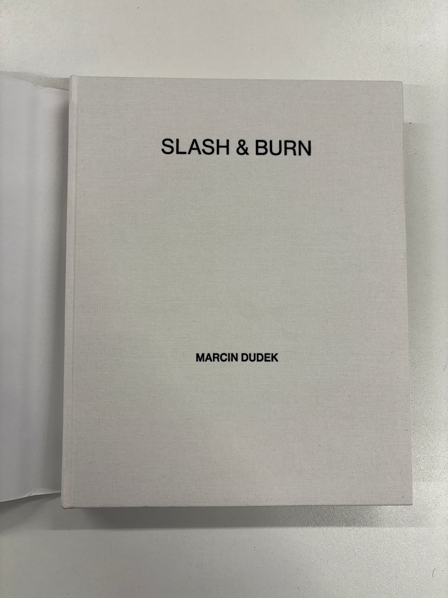 Marcin Dudek, Slash and Burn, Hopper&Fuchs, 2023 (First Edition)