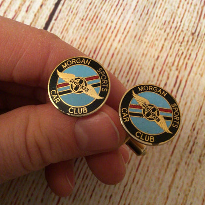 Vintage Morgan Sports Car Club Cufflinks