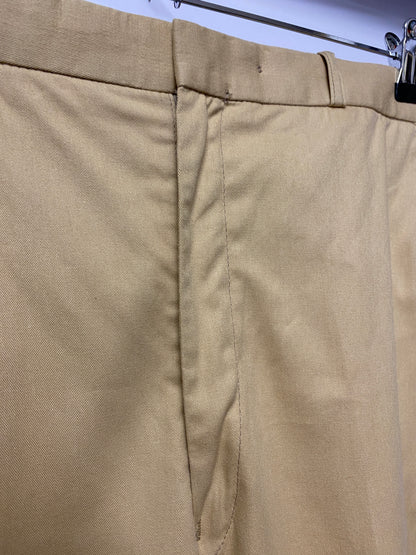 Orvis Men's Cotton Beige Tailored Chino Trousers W34