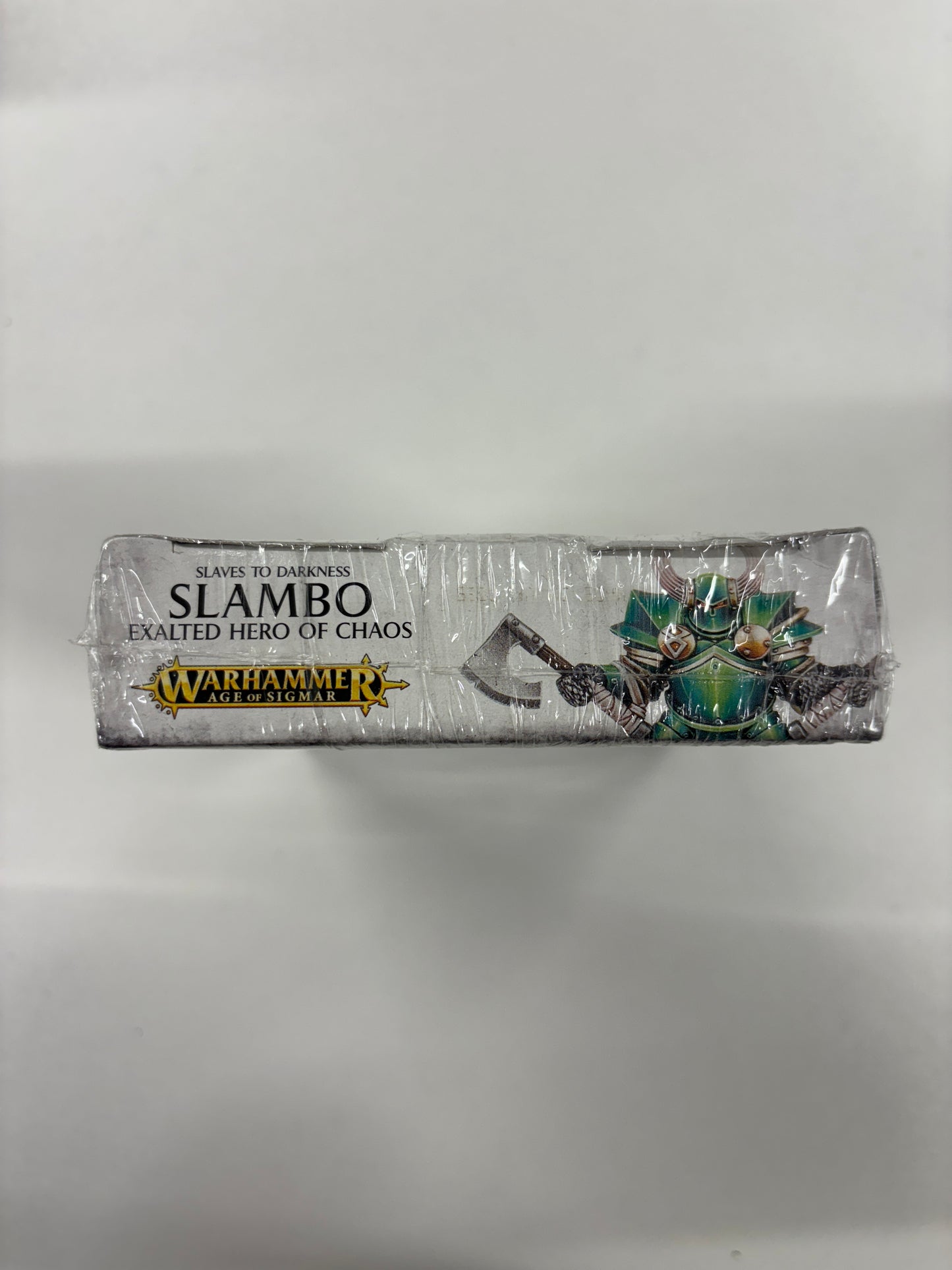 Slaves to Darkness Slambo Exalted Hero Of Chaos Miniature, Games Workshop, Warhammer Age of Sigma, 2017 (sealed)