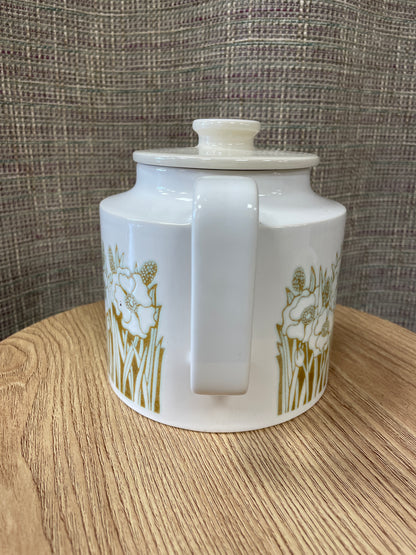 Hornsea Vintage Fleur Teapot, Milk Jug & Sugar Bowl Set