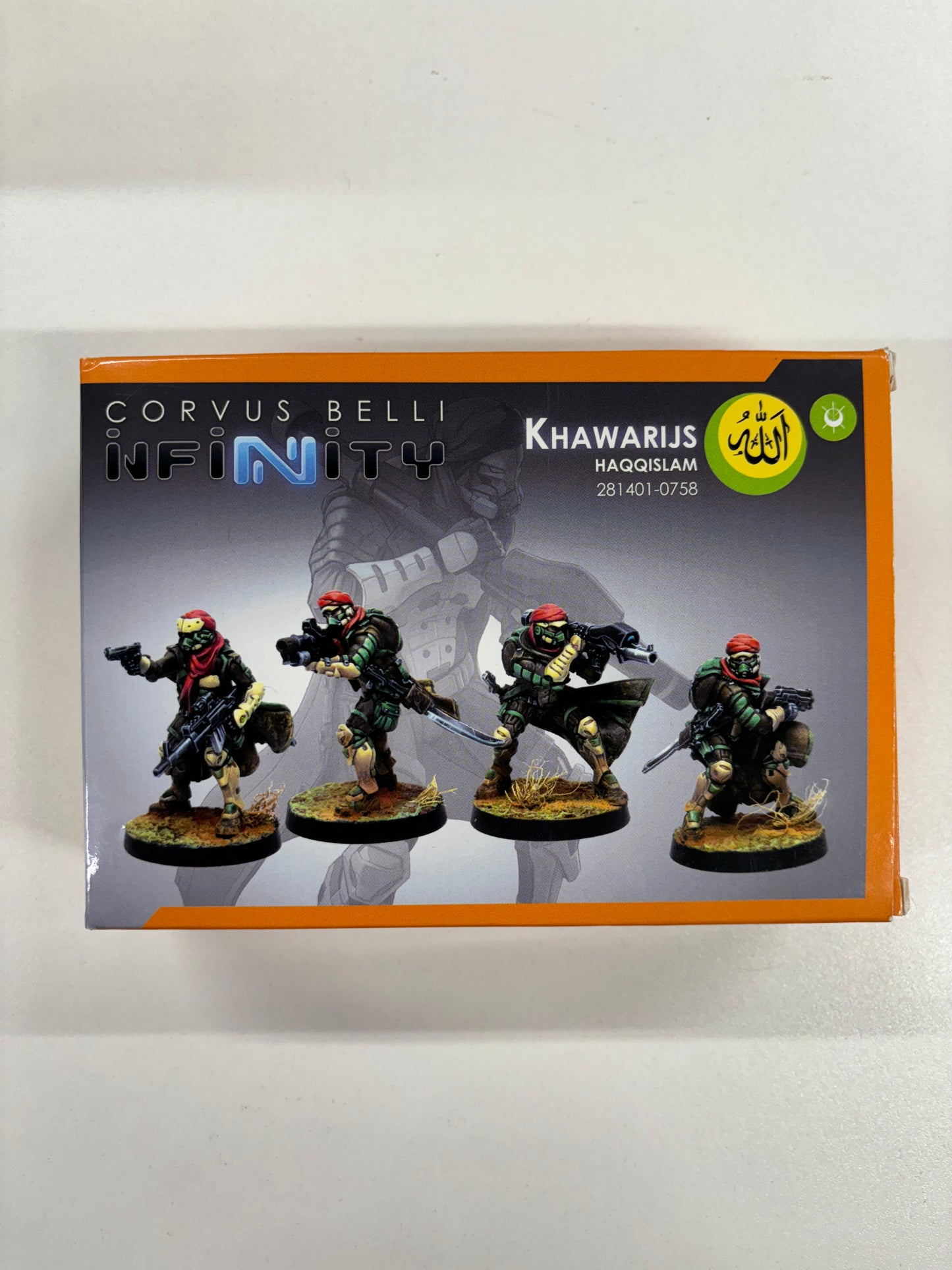 Khawarijs Haqqislam Cast Metal Miniatures, Corvus Belli, Infinity, 2019 BNIB