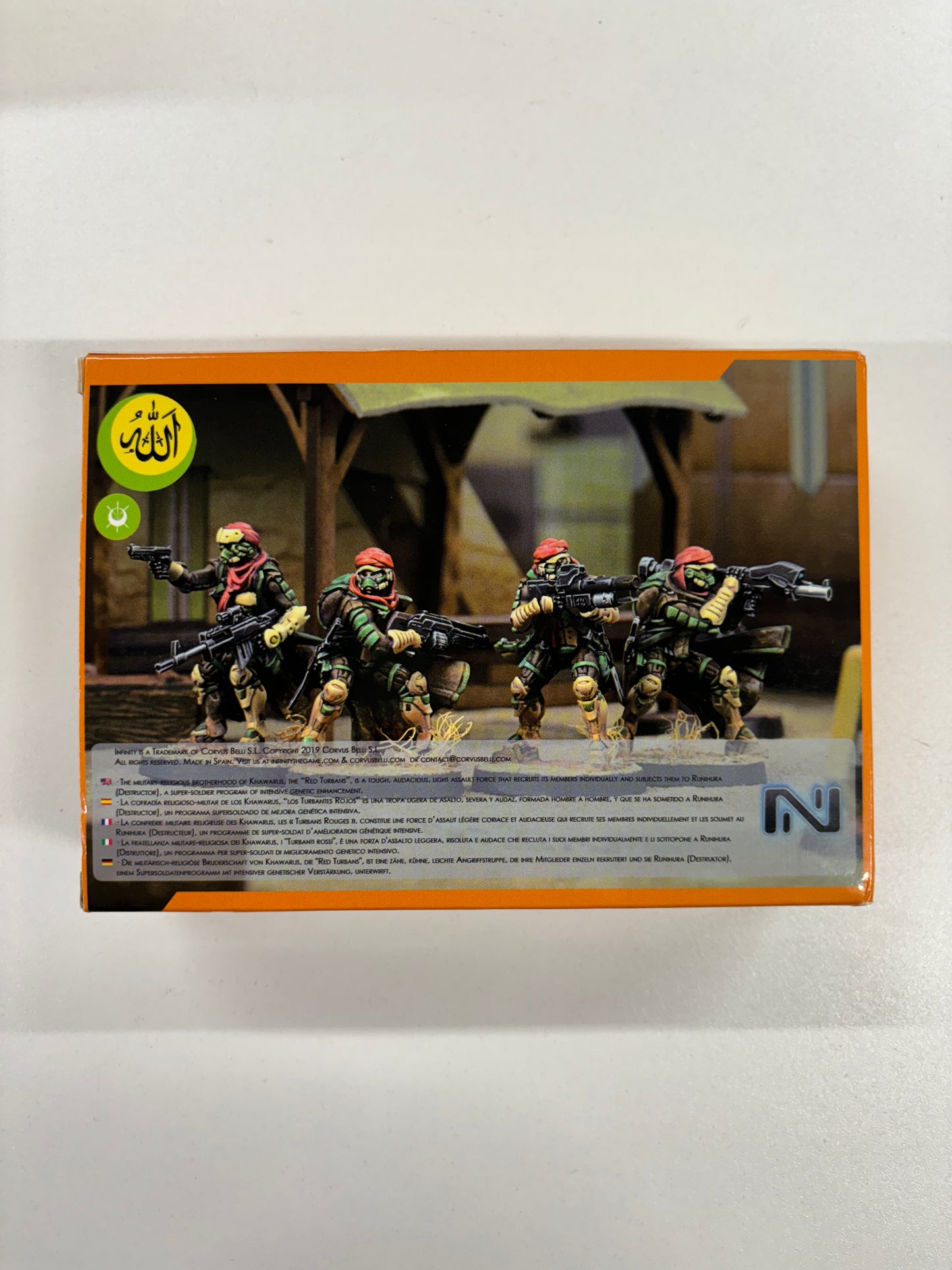 Khawarijs Haqqislam Cast Metal Miniatures, Corvus Belli, Infinity, 2019 BNIB