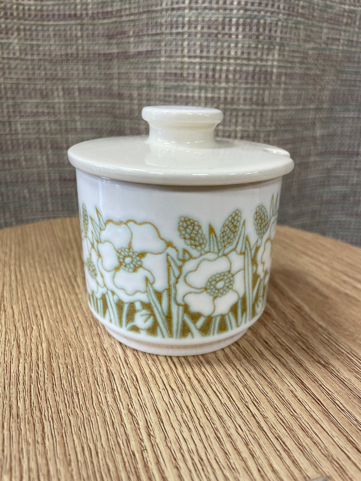 Hornsea Vintage Fleur Teapot, Milk Jug & Sugar Bowl Set