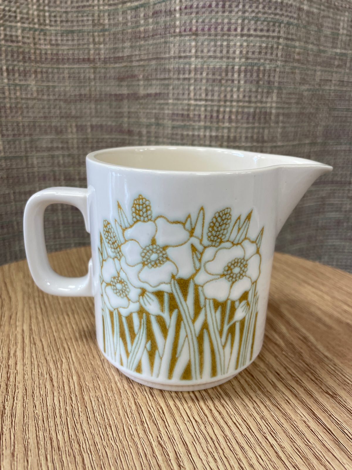 Hornsea Vintage Fleur Teapot, Milk Jug & Sugar Bowl Set