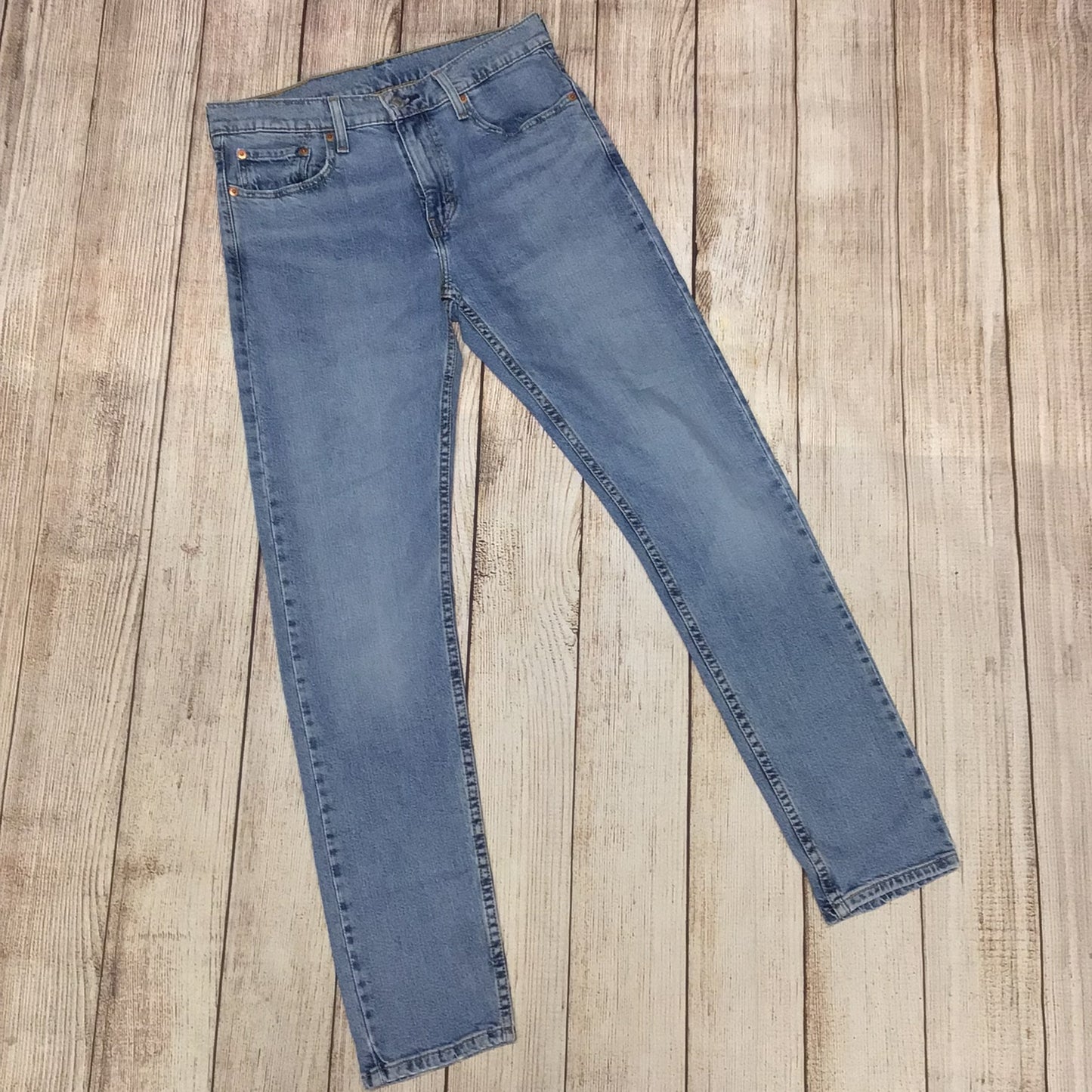 Levi's Blue 512 Lo-Ball Jeans Size W30 Inside Leg 31