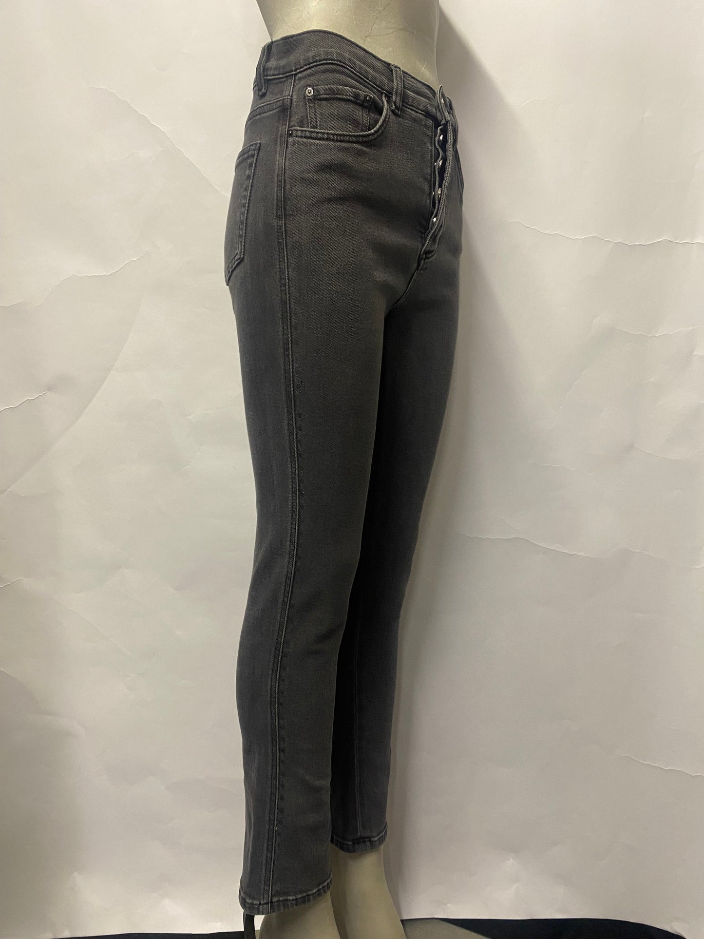 Victoria Beckham Grey Slim Fit Jeans 26