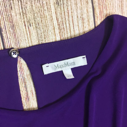 Max Mara Purple Dress Size M (42 on label)