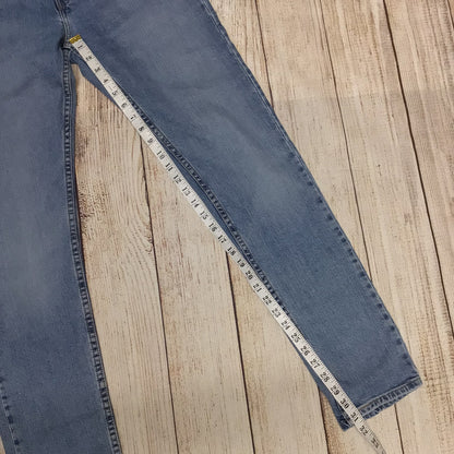 Levi's Blue 512 Lo-Ball Jeans Size W30 Inside Leg 31