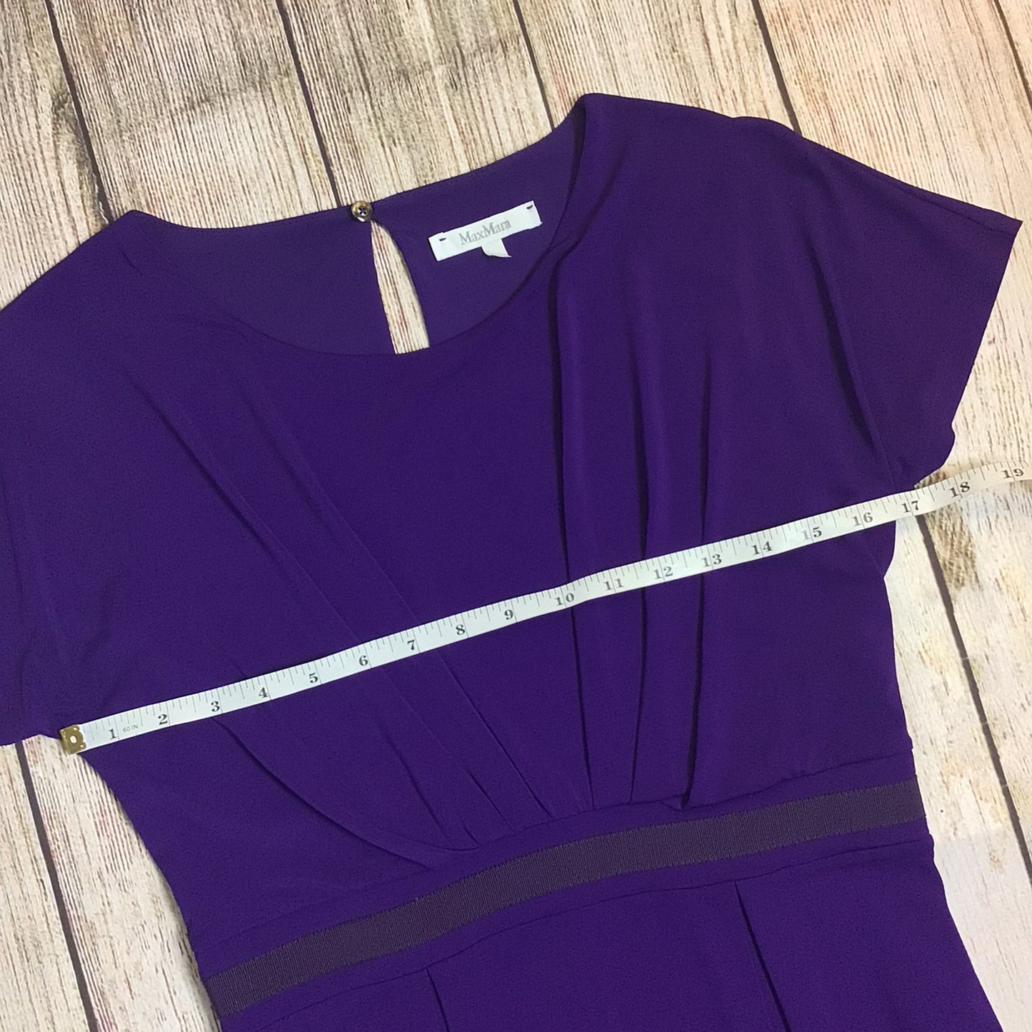 Max Mara Purple Dress Size M (42 on label)