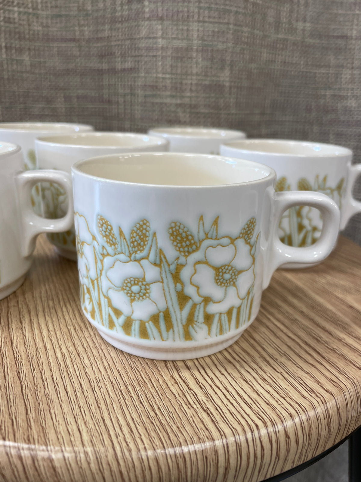 Hornsea Vintage Fleur Teaset For 6 Side Plates, Cups & Saucers