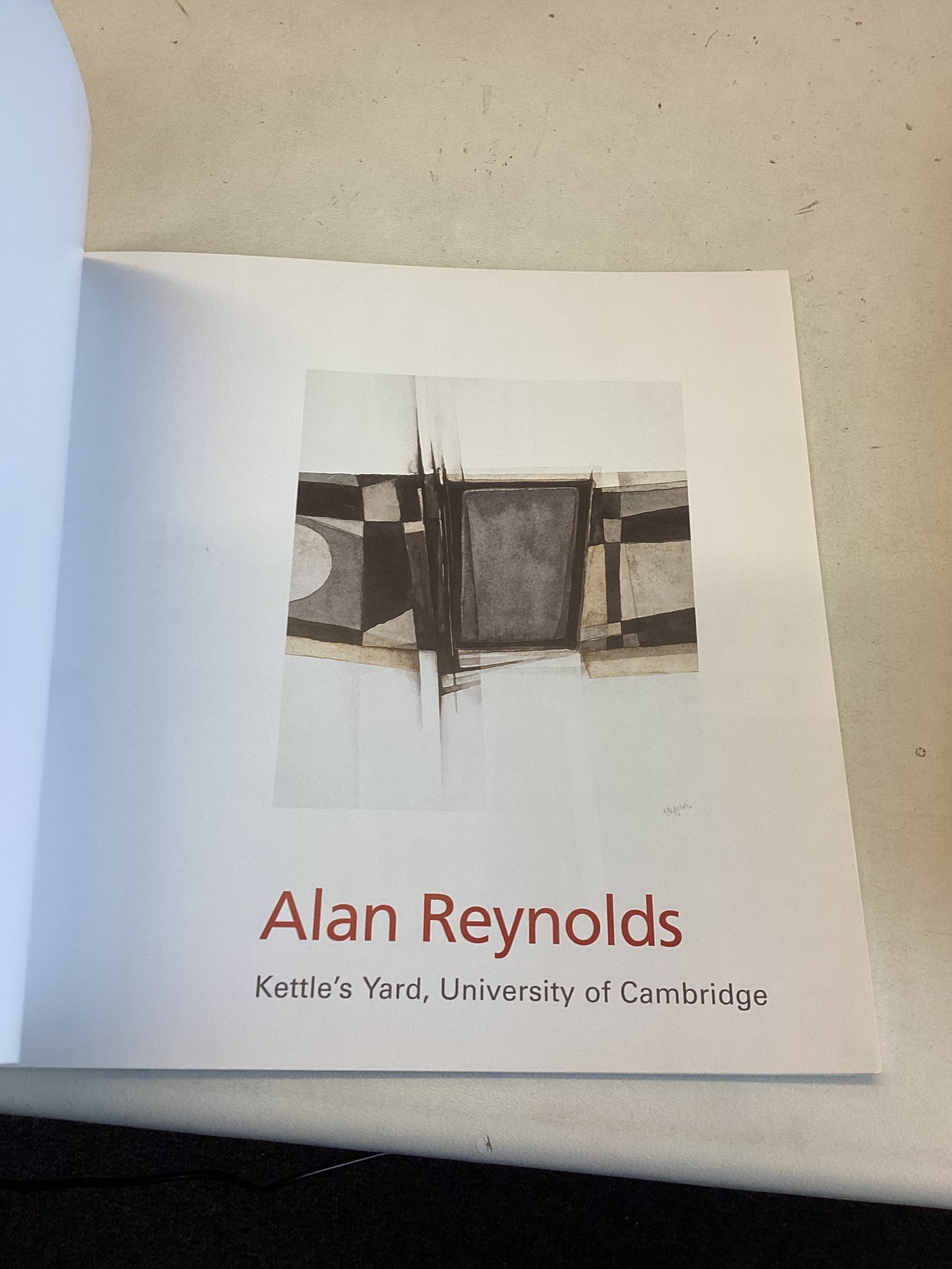 Alan Reynolds Kettle's Yard University of Cambridgeshire