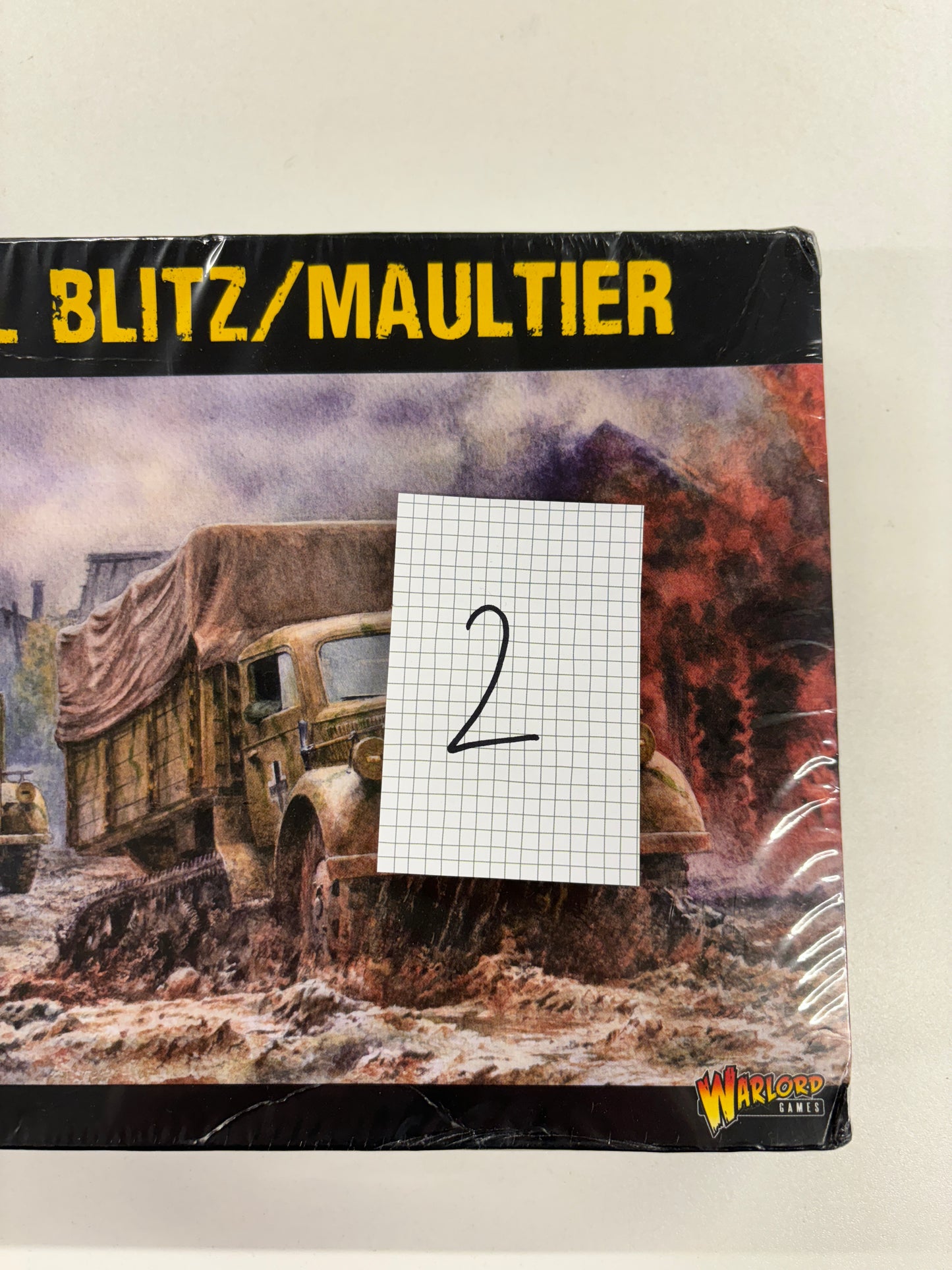 WII German Transport Opel Blitz Truck / Maultier Half Track 1/56 Scale Hard Plastic Model, Bolt Action, Warlord Games (sealed)