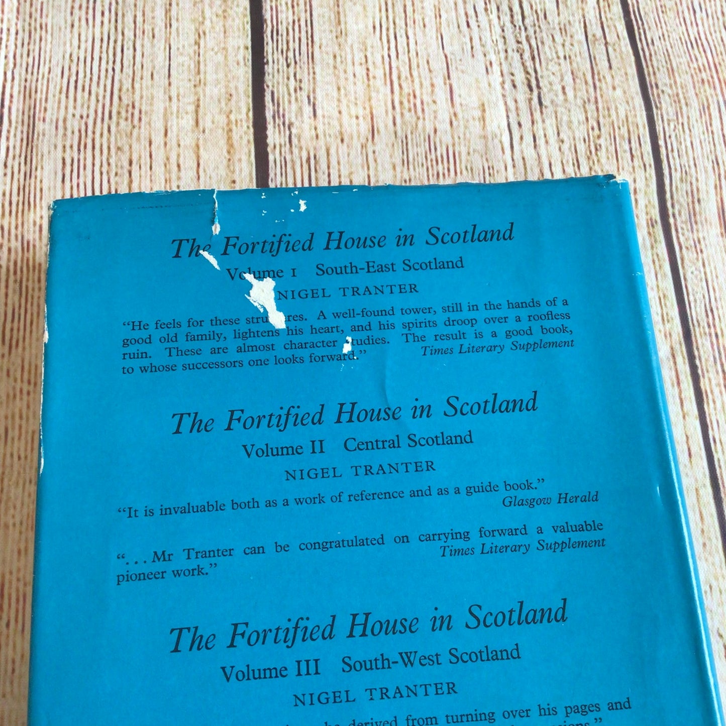 The Fortified House in Scotland: Vol. 5 North & West & Misc by Nigel Tranter (1970)