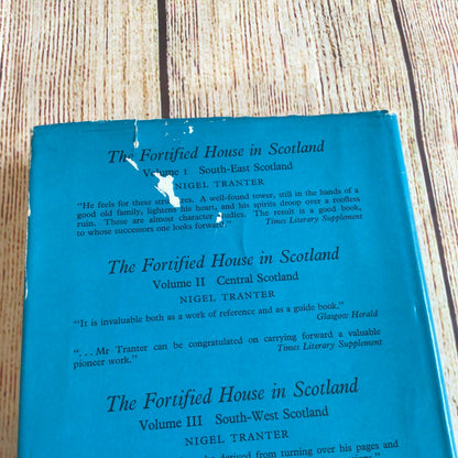 The Fortified House in Scotland: Vol. 5 North & West & Misc by Nigel Tranter (1970)