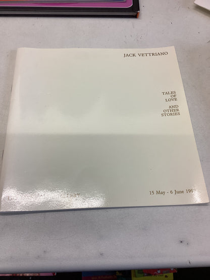 Talks of Love and Other Stories Jack Vettriano 15 May - 6 June 1992 The Edinburgh Gallery