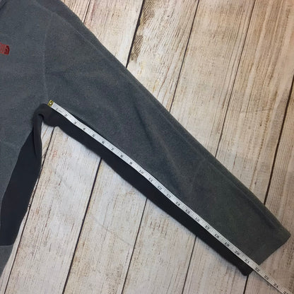 The North Face Grey Full Zip Fleece Size M