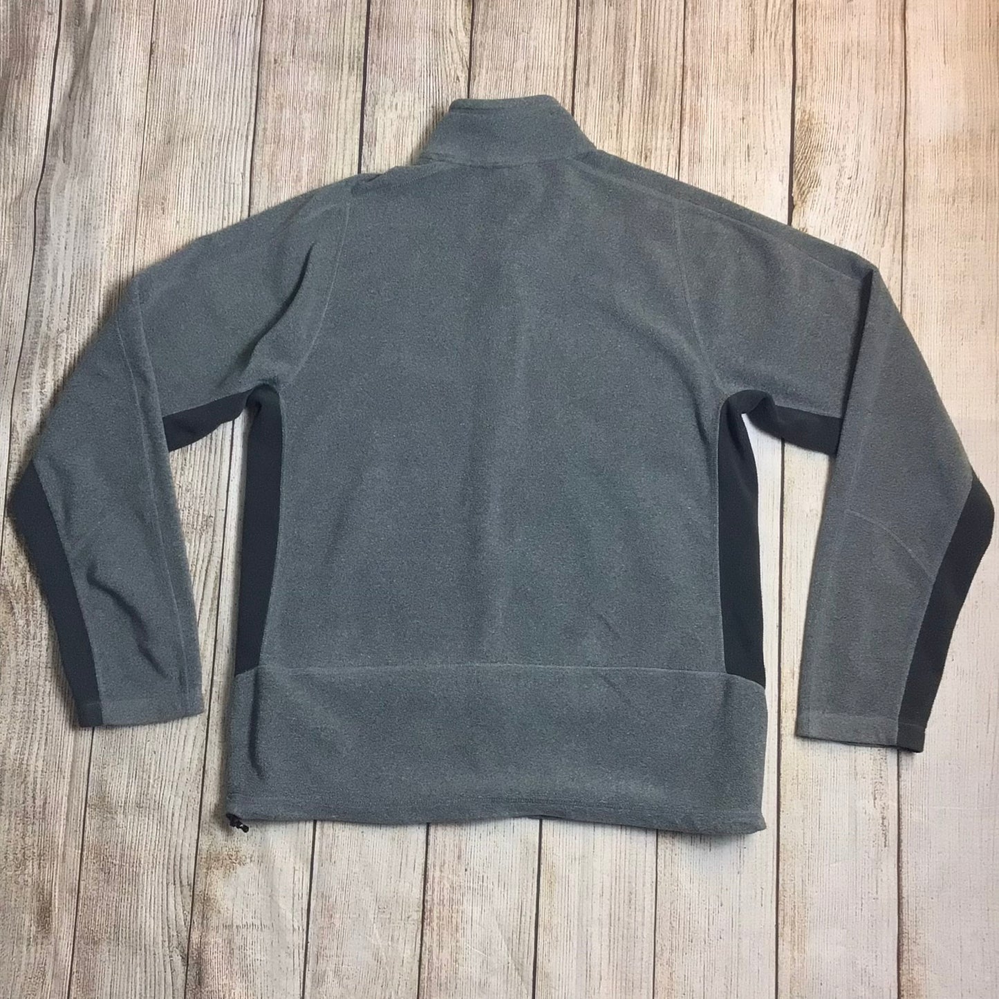 The North Face Grey Full Zip Fleece Size M