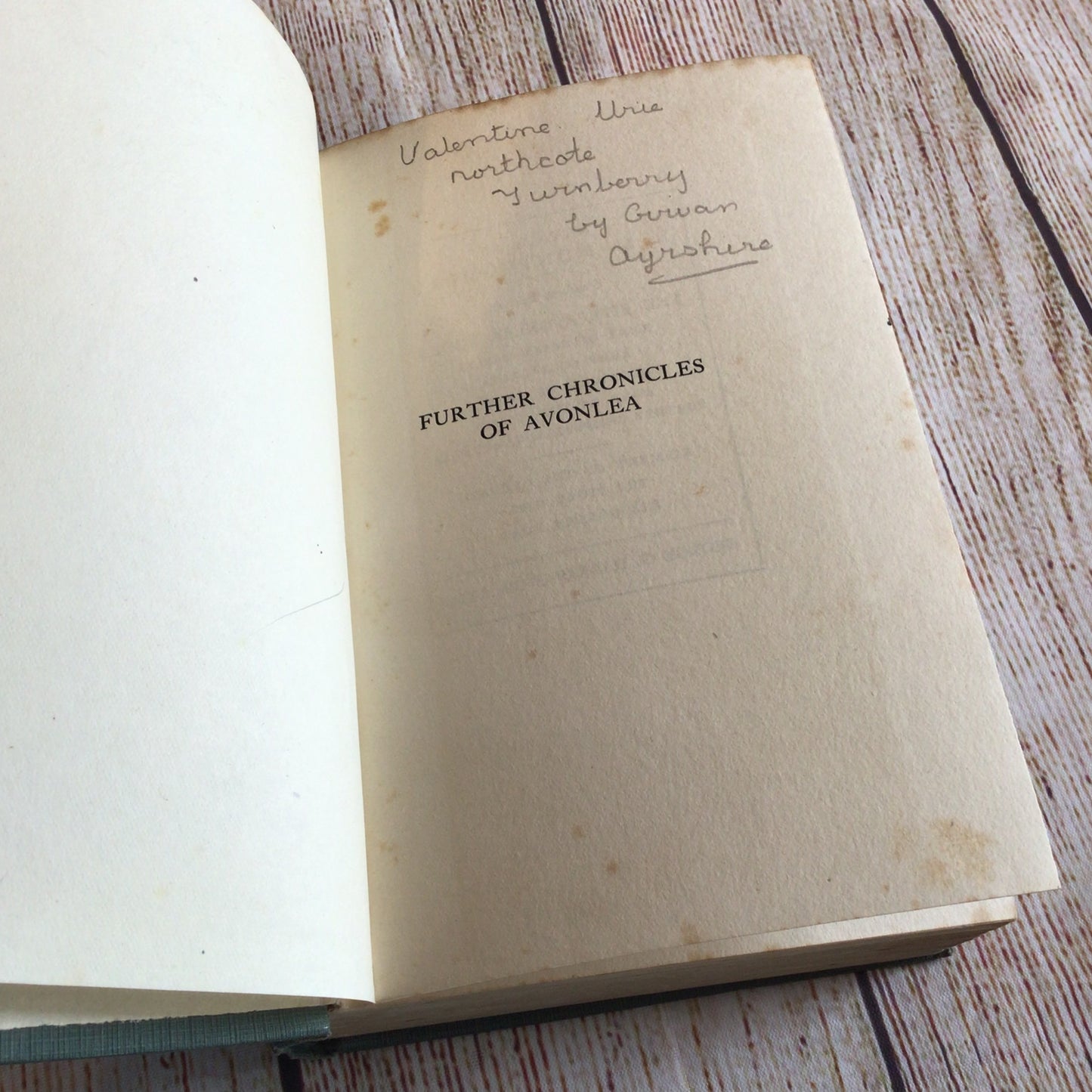 Further Chronicles of Avonlea by LM Montgomery (1925, George G. Harrap)