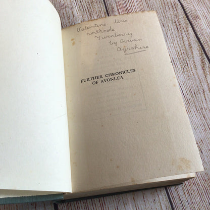 Further Chronicles of Avonlea by LM Montgomery (1925, George G. Harrap)