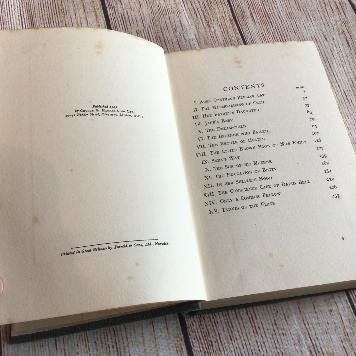 Further Chronicles of Avonlea by LM Montgomery (1925, George G. Harrap)