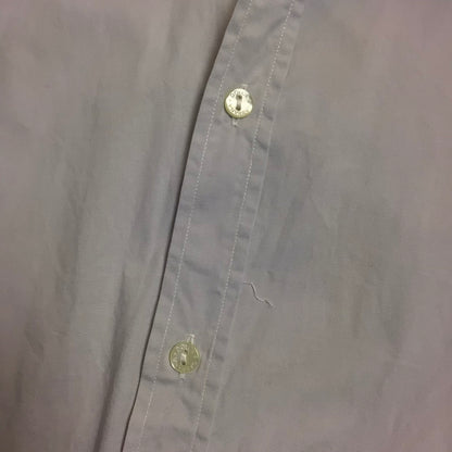 D&G Dolce & Gabbana Gold Light Grey/Lilac Cotton Blend Shirt Size 15.5/39