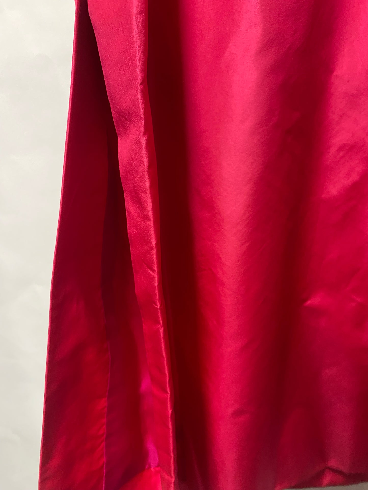 Jan Vanvelden Pink Silk Sleeveless peplum Dress Vintage Small